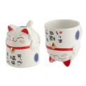 Teacup 8.5x10cm. "Cat Azul...
