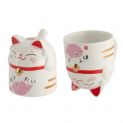Teacup 8.5x10cm. "Gato Rosa...