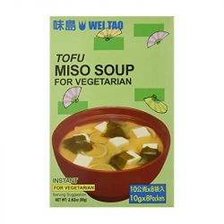 Sopa de Missô Vegetariana (WEI TAO) 80g (8 sachês)