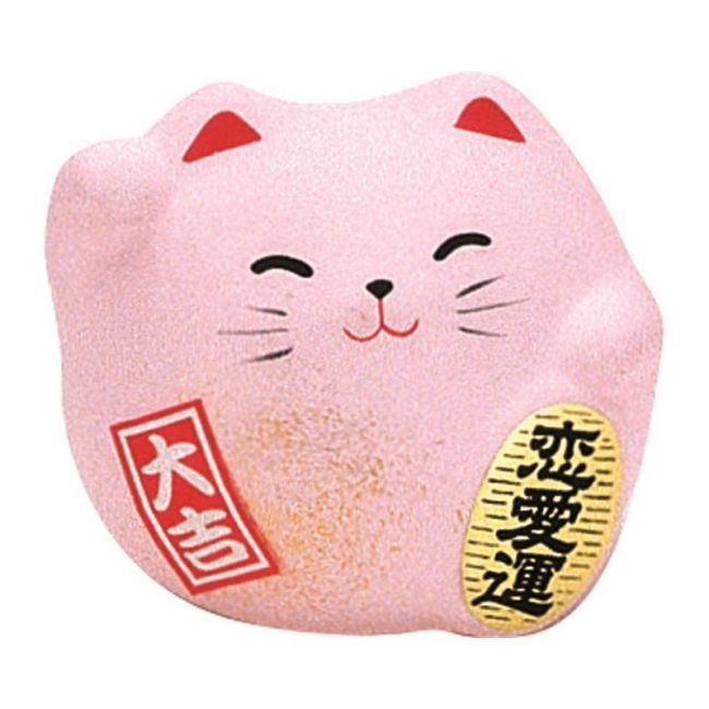 GATO 5cm "Rosa". Significado: Amor