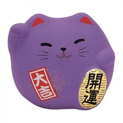 Cat 5cm "Lila". Significado: Boa sorte