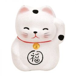 Gato 5.2cm branco. Boa saúde