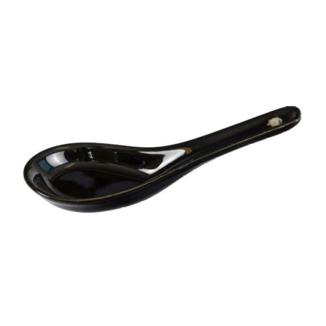 Colher preta CLÁSSICA 13,5cm.
