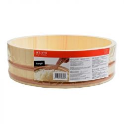 Pinho Hangiri para sushi. Medidas: 30x9,5cm