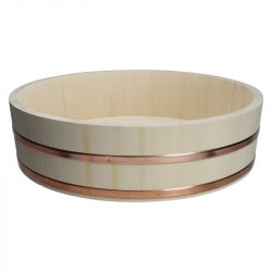 Pinho Hangiri para sushi 60x16cm - Aro de Cobre