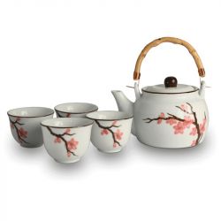 Conjunto de chá. Modelo: "Sakura" 5pc.