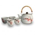 Conjunto de chá. Modelo: "Sakura" 5pc.