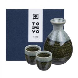 Sake Set. Modelo: "Verde".