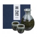 Sake Set. Modelo: "Verde".
