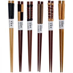 "Palitos de dente marrons - vários modelos".1 par
