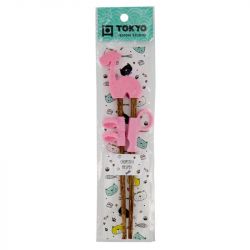 Bastão de Aprendizagem 20cm "Girafa Rosa"