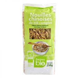 Fideos chineses orgânicos com Integral BIO Trigo (RACINES BIO) 250g