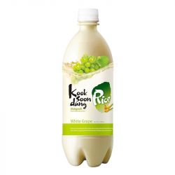 Vinho de Arroz sabor Uva Blanca (MAKGEOLLI) 750ml