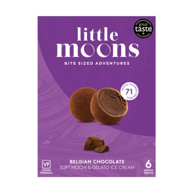 Mochi com sorvete de chocolate 6pcs (LITTLE MOONS) 192g