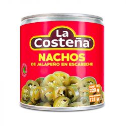 Jalapeños Fatiados para Nachos (LA COSTEÑA) 2800g