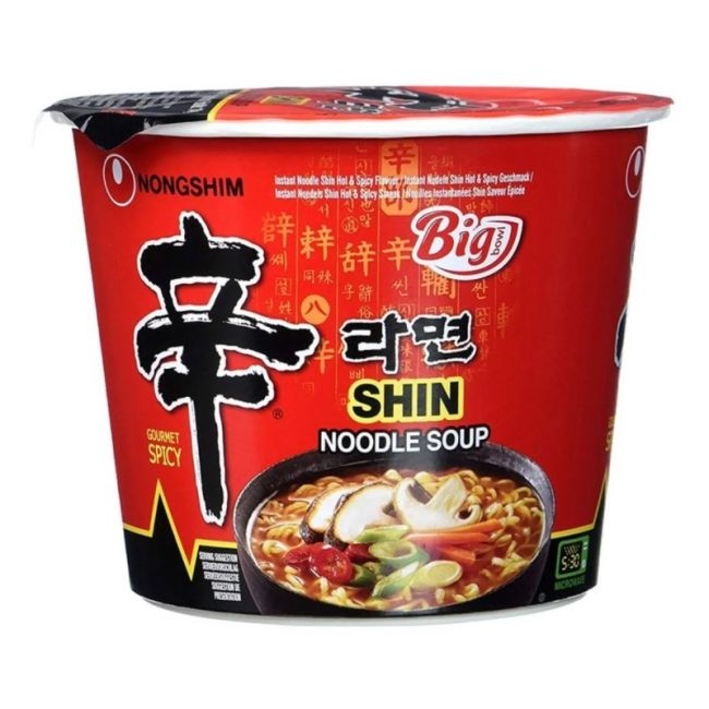 Tallarin picante (NONG SHIM). 114 g