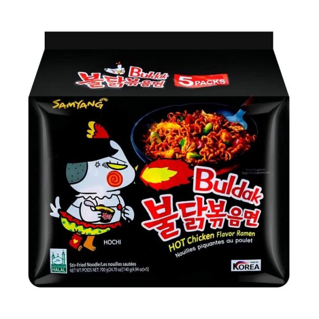 Tallarines Chicken Multi (SAMYANG) 700g (5ux140g)
