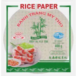 Papel de arroz redondo 22cm (BAMBOO TREE-TUFOCO) 400g