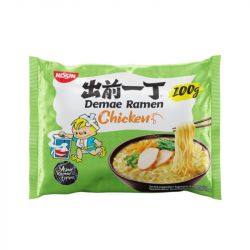 Macarrão instantâneo de frango Demae Ramen (NISSIN) 100g
