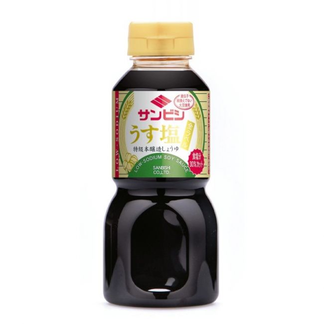 Molho de soja baixo em sal (SANBISHI) 300ml
