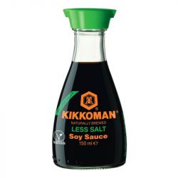 Molho de soja com baixo teor de sal KIKKOMAN 150ml