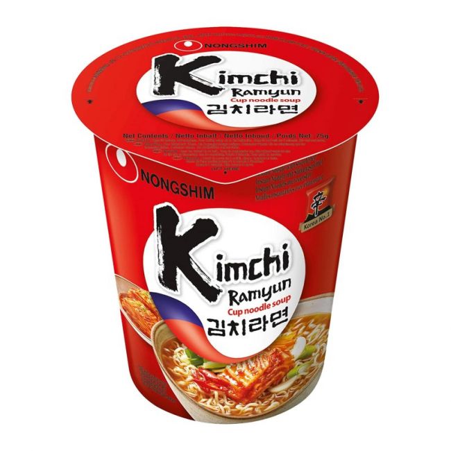 Tallarin (NONG SHIM) golpe s/Kimchi 75g