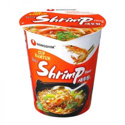Tallarin (NONG SHIM).Udon.Sabor gambas 62 g