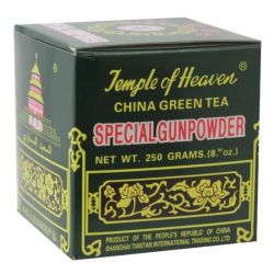 Pólvora especial de chá verde (CAP) 250g
