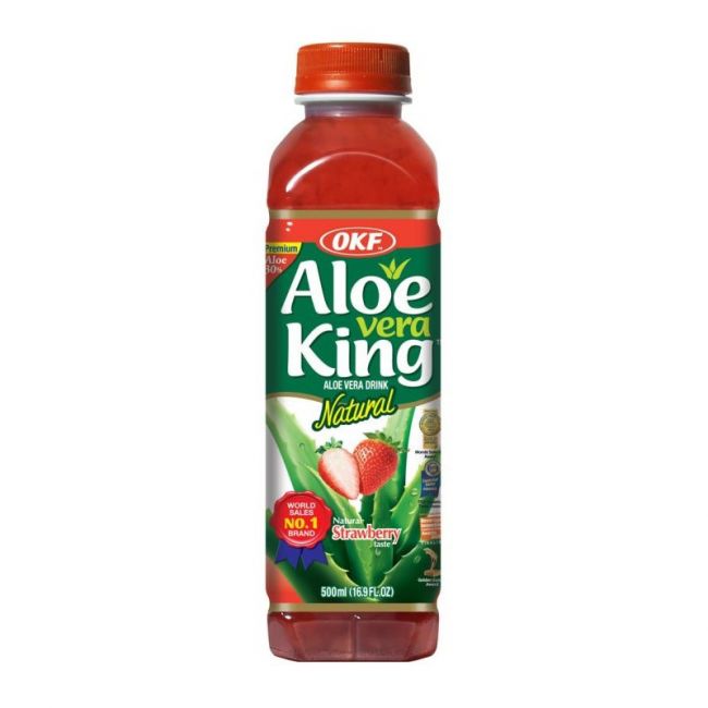 Aloe Vera bebe e morango (OKF). 500 ml