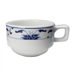 Porcelana com alça - Azul 8x6cm.