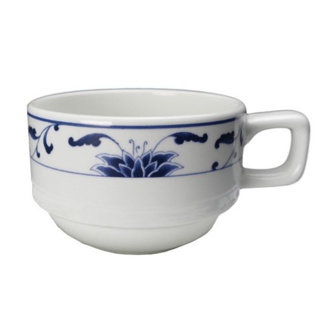 Porcelana com alça - Azul 8x6cm.