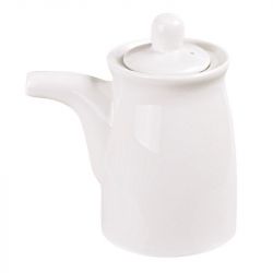 Frasco de molho de soja 190ml. Branco