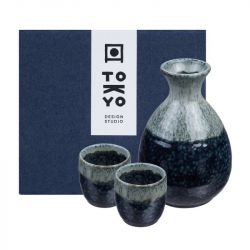 Conjunto de Sake. Modelo: "Azul..