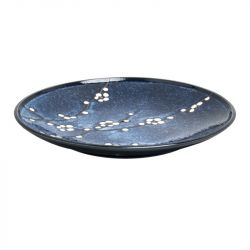 Placa de fundição 22.5cm Porcelana "Soshun Blue"