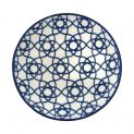 Prato para molho 9,5cm.Modelo:."estrela azul".