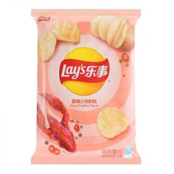 Batatas fritas com sabor de lagostim picante (LAYS) 70g