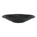 Plato Redondo Hondo 21,5cm Porcelana "Graphite"