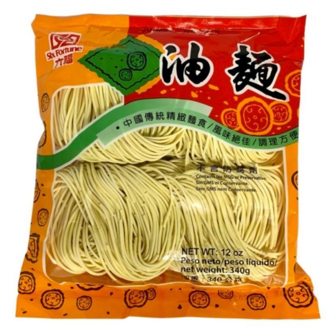 Macarrão espaguete com ovo Yu-Meng (SIX FORTUNE) 340g