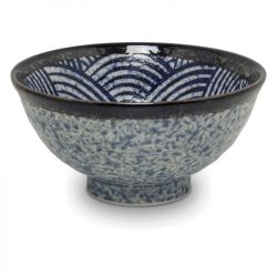 Cuenco 13x6,5cm Porcelana Modelo: "Onda japonesa"