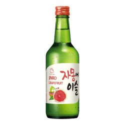 Vinho Soju sabor coreano Pomelo (JINRO) 350ml (Alc.16.9%)