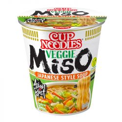 Taça de Tallarín Miso Veggie (NISSIN) 67g