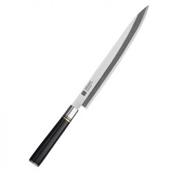 Faca de Sashimi 27 cm Aço Inoxidável "Cabo de Ébano"