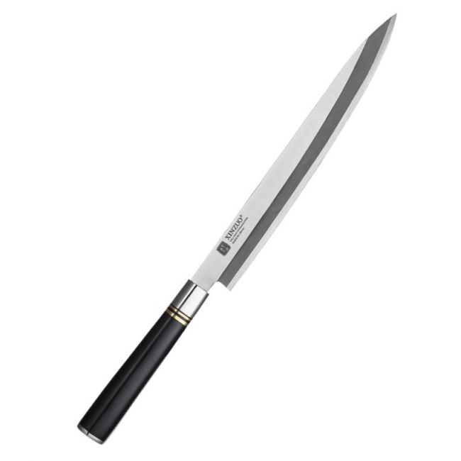 Faca de Sashimi 27 cm Aço Inoxidável "Cabo de Ébano"