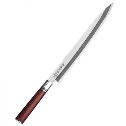 Faca de Sashimi 30cm Aço Inoxidável "Cabo de Azeitona"