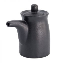 Jar para Salsa de Soja 190ml. Preto mate