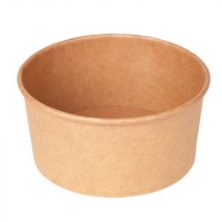 Salarias 750ml 14.5/12.5x7cm natural kraft 50un