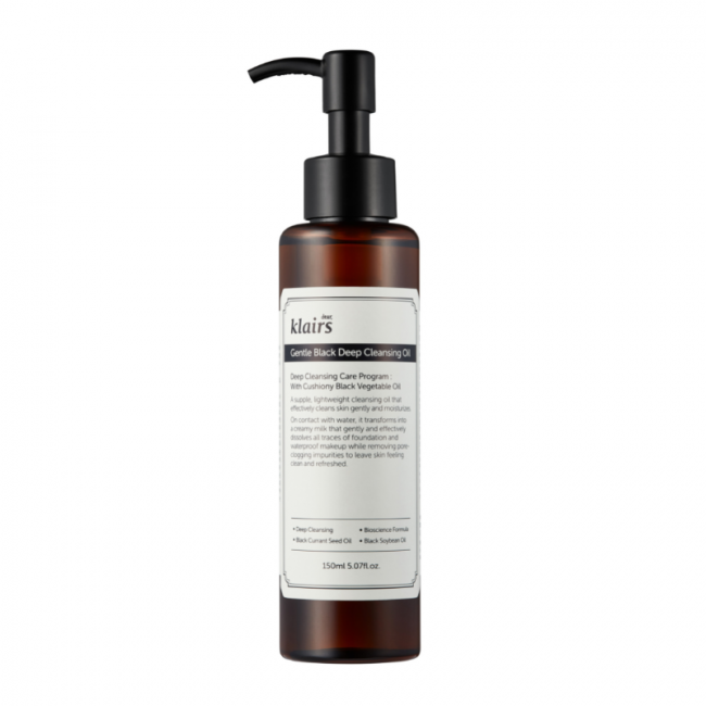 Óleo de Limpeza Profunda Preto Suave 150ml