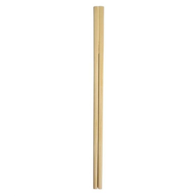 Pauzinhos de bambu natural 21 cm sem estojo 100 pares
