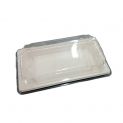 Pacote retangular kraft com tampa (16x9cm) 50 unidades