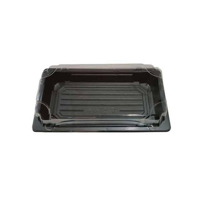 Recipiente Retangular Com Tampa (16x9CM) 50 Unidades